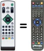 Replacement remote control Schaub Lorenz SL100TNT
