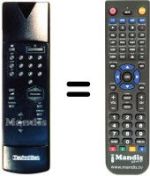 Replacement remote control Technisat MULTYMAC6