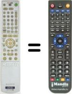 Replacement remote control Sony RDR-GX900