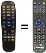 Replacement remote control Hyundai HSS740