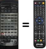 Replacement remote control Aiwa RC-TZ93ML