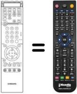 Gleichwertige Fernbedienung Samsung PW 21G5 VD