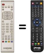 Gleichwertige Fernbedienung Samsung LW 17E24C