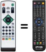 Gleichwertige Fernbedienung Schaub Lorenz SL 330 TNT HDMI