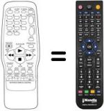 Replacement remote control 076R0CH180