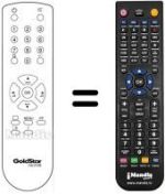 Gleichwertige Fernbedienung LG CL 20 A90
