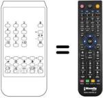 Replacement remote control 105-523H