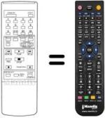 Replacement remote control 28C 1797