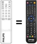 Replacement remote control Aristona 14 AA 3527