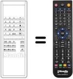 Replacement remote control STUL 76