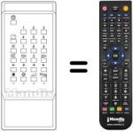 Replacement remote control 3780