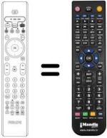 Replacement remote control Aristona 42 PF 7520 D