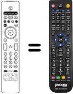 Replacement remote control Aristona 37 PF 9830