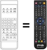 Gleichwertige Fernbedienung Sanyo CEP 3021 TX
