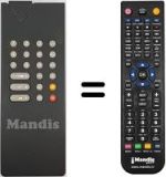 Replacement remote control 5652 13 50
