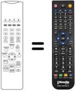 Replacement remote control ES 5