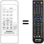 Gleichwertige Fernbedienung LG GSE-1295 P
