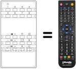 Replacement remote control 6043011