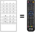 Replacement remote control 6050011