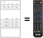 Replacement remote control 6053011