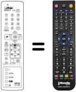 Replacement remote control 6305-2