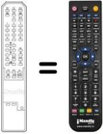 Replacement remote control B 55120