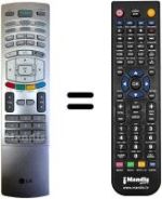 Replacement remote control Goldstar 42 PX 3RVA