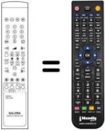 Gleichwertige Fernbedienung 68020 VS