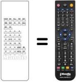 Replacement remote control A510871