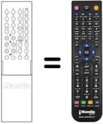 Replacement remote control 617802