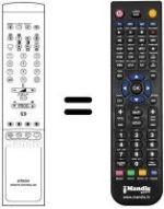 Replacement remote control 86804 A-VH