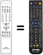 Replacement remote control 86805 A-VH