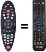 Gleichwertige Fernbedienung Alice ALICE HOME TV (PIRELLI)