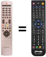 Replacement remote control AXD 1471