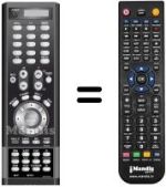 Replacement remote control Samsung LE 40M61B