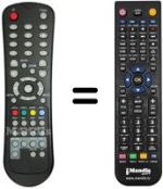 Replacement remote control United UTV 21X83 D