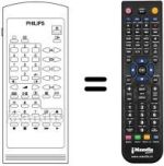 Replacement remote control Aristona CHOPIN 25 CE 5570