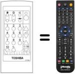 Replacement remote control CT-9184