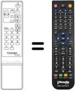 Replacement remote control CT-9476