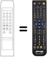 Replacement remote control Daewoo DCS 1437