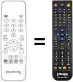 Replacement remote control Bluesky BS 2870 A