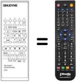 Replacement remote control DIGI SYSTEM 6700