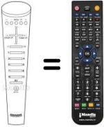 Replacement remote control IMC 501