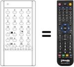 Replacement remote control IR 16 FACH