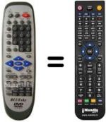 Replacement remote control JX-2006 B