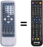 Replacement remote control JX-2055