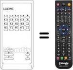 Replacement remote control FB 40