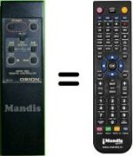 Replacement remote control RC-57