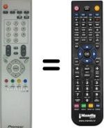 Replacement remote control Pioneer PDP 436