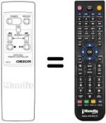 Replacement remote control 0762057080